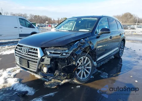 2018 Audi Q7 3.0T Premium from USA, damaged, VIN WA1VAAF77JD010655
